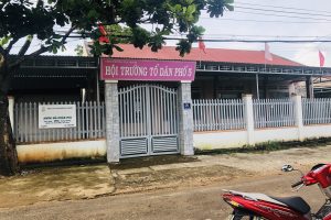 BÁN ĐẤT MẶT TIỀN ĐƯỜNG TÂY SƠN ĐỐI DIỆN HỘI TRƯỜNG TỔ DÂN PHỐ 5 PHƯỜNG TÂN THÀNH